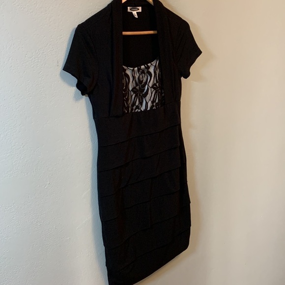 Intermission Women's Midi Dress, size 10, black - Picture 3 of 11